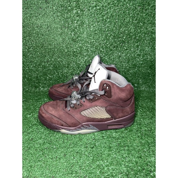 Air Jordan 5 Retro Burgundy Mens Size 8 Basketball Shoes Sneakers DZ4131-600 main image 4